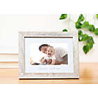 Alternate image 1 for Pearhead&reg; Daddy and Me 4-Inch x 6-Inch Wood Picture Frame in White