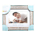 Alternate image 2 for Pearhead&reg; Daddy and Me 4-Inch x 6-Inch Wood Picture Frame in White