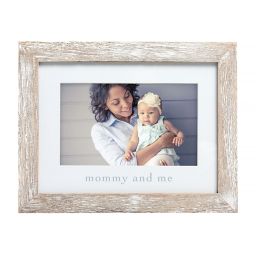 Pearhead® "Mommy & Me" Picture Frame in White