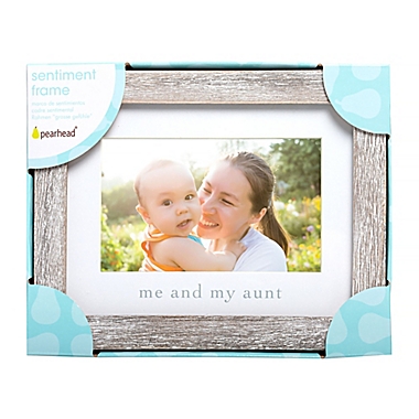 Pearhead&reg; &quot;Me &amp; My Aunt&quot; Picture Frame in White. View a larger version of this product image.