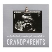 Pearhead&reg; "Grandparents" Picture Frame in Grey