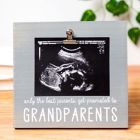 Alternate image 1 for Pearhead&reg; &quot;Grandparents&quot; Picture Frame in Grey
