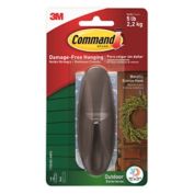 3M Command&trade; Large Outdoor Bronze Hook
