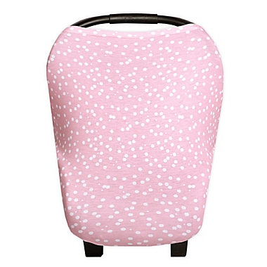 Copper Pearl&trade; Lucy 5-in-1 Multi-Use Cover in Pink/White. View a larger version of this product image.