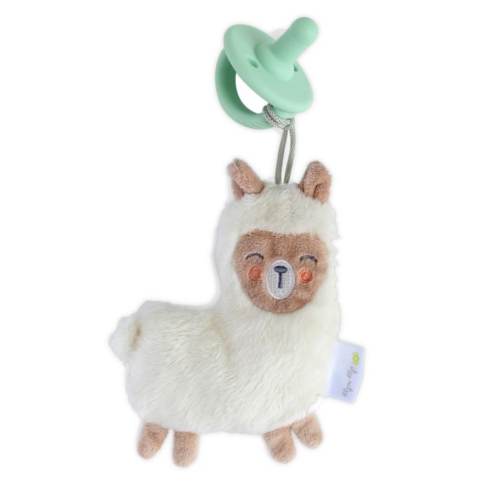 itzy ritzy pacifier with stuffed animal