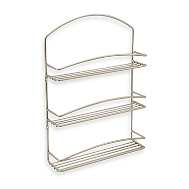 Spectrum&trade; 3-Tier Euro Wall Mount Spice Rack. View a larger version of this product image.