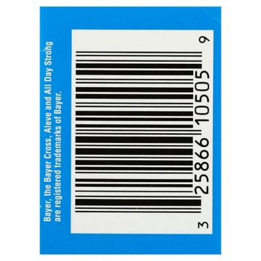 Aleve&reg; 100-Count Pain Reliever/Fever Reducer Tablets. View a larger version of this product image.