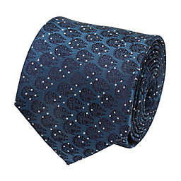 Star Wars™ Millennium Falcon Dot Men's Tie in Blue