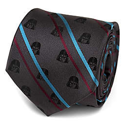 Star Wars™ Darth Vader Striped Men's Necktie in Black