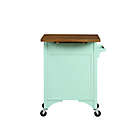 Alternate image 3 for Bee &amp; Willow&trade; 2-Drawer Kitchen Island in Mint