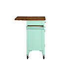 Alternate image 4 for Bee &amp; Willow&trade; 2-Drawer Kitchen Island in Mint