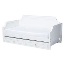 White Wood Daybed Bed Bath Beyond