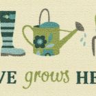 Alternate image 2 for Maples&trade; Spring Print Love 20" x 34" Accent Rug in Green