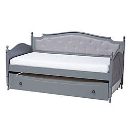 Baxton Studio® Morgane Twin Daybed with Trundle