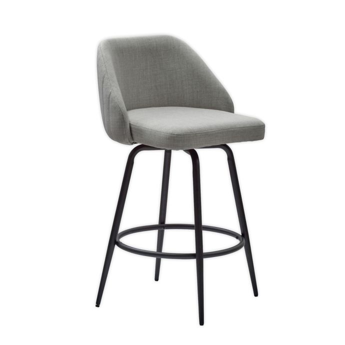 O&O by Olivia & Oliver™ Cherry Hill Bar Stool in Black | Bed Bath 