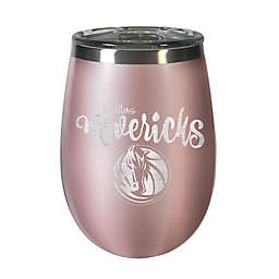 NBA Dallas Mavericks 12 oz. Rose Gold Insulated Wine Tumbler