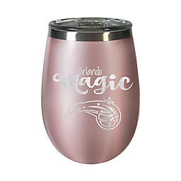 NBA Orlando Magic 12 oz. Rose Gold Insulated Wine Tumbler