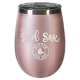 MLB Boston Red Sox 12 oz. Rose Gold Insulated Wine Tumbler