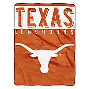 University of Texas Raschel Plush Throw Blanket