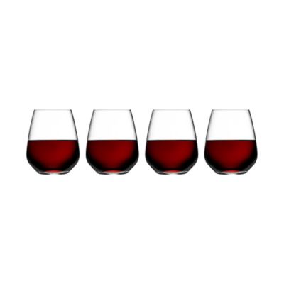 Luigi Bormioli Crescendo SON.hyx&reg; Stemless Wine Glasses (Set of 4)