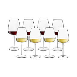 Luigi Bormioli Talismano Red & White Wine Glasses (Set of 8)