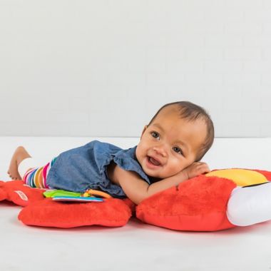 Bright Starts&trade;  Sesame Street Tummy-Time Elmo&trade; Prop Mat . View a larger version of this product image.