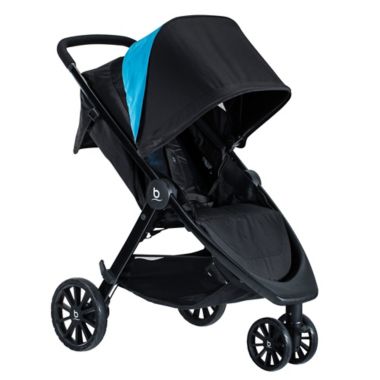 Britax&reg; B-Lively Cool Flow Stroller in Blue. View a larger version of this product image.