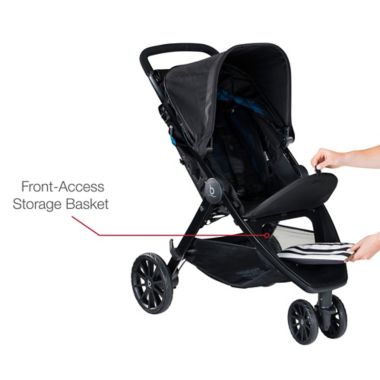 Britax&reg; B-Lively Cool Flow Stroller in Blue. View a larger version of this product image.