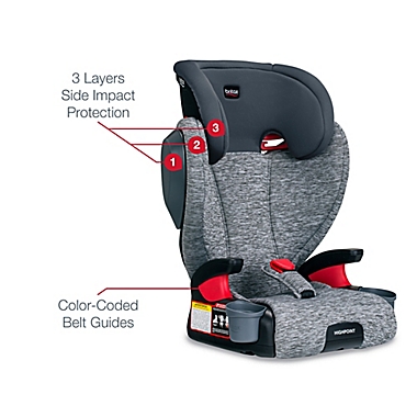 Britax&reg; Highpoint&trade; 2-Stage Belt-Positioning Booster Car Seat in Asher. View a larger version of this product image.