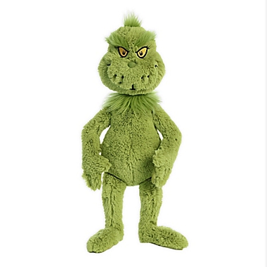 Aurora World&reg; Grinch Plush Toy in Green. View a larger version of this product image.