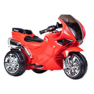 Honda 6V CBR Ride-On Street Bike in Red