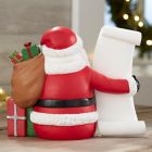 Alternate image 1 for Santa&#39;s Nice List Personalized Resin Santa Shelf Sitter