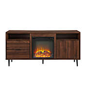 Forest Gate&trade; Modern 60-Inch Storage Fireplace TV Stand Console
