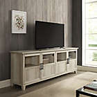 Alternate image 2 for Forest Gate&trade; Aiden 70-Inch TV Stand in White Oak