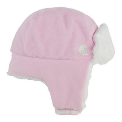 Carhartt&reg; Sherpa Lined Trapper Hat in Pink