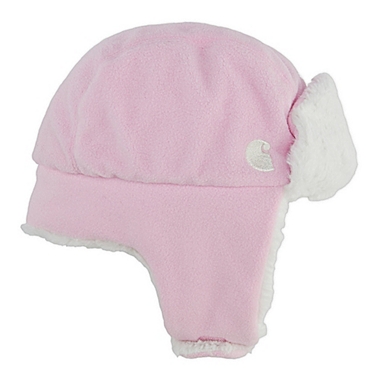 Carhartt&reg; Sherpa Lined Trapper Hat in Pink. View a larger version of this product image.