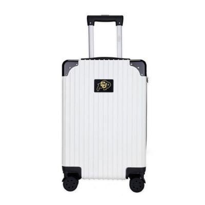 black hardside carry on luggage