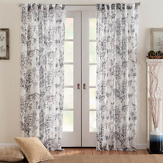 Alternate image 1 for Eastwood Mulberry Semi Sheer Light Filtering Window Curtain Panel (Single)
