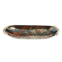 Julia Knight® Sierra 18-Inch Oval Bowl in Rainbow Bronze