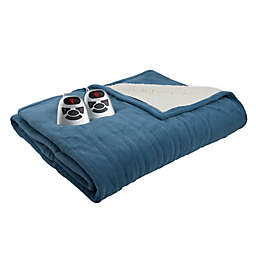 Biddeford™ Blankets Microplush Sherpa Electric Blanket