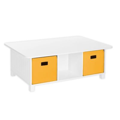 kids play table with storage