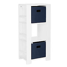 RiverRidge® Home Book Nook Kids Cubby Storage Tower with Bins