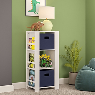 RiverRidge&reg; Home Book Nook Kids Cubby Storage Tower with Bins. View a larger version of this product image.