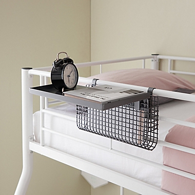 Forest Gate&trade; Universal Metal Bunk Bed Shelf in Silver. View a larger version of this product image.