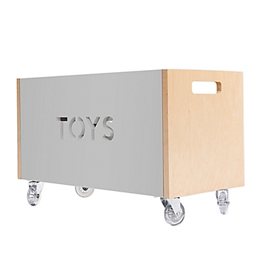 Nico &amp; Yeye Rolling Toy Box Chest. View a larger version of this product image.