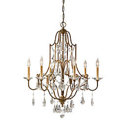 Feiss® Valentina Collection Oxidized 6-Light Chandelier