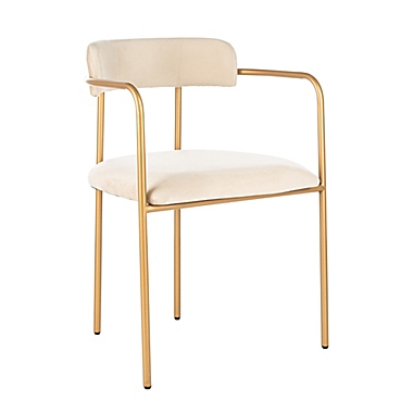 Safavieh Camille Side Chairs in Beige (Set of 2). View a larger version of this product image.