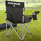 Alternate image 0 for Sports Fan Personalized Black Camping Chair