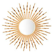 Safavieh Naya 35-Inch Sunburst Wall Mirror in Gold
