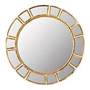 Safavieh Deco Sunburst 30-Inch Mirror in Gold